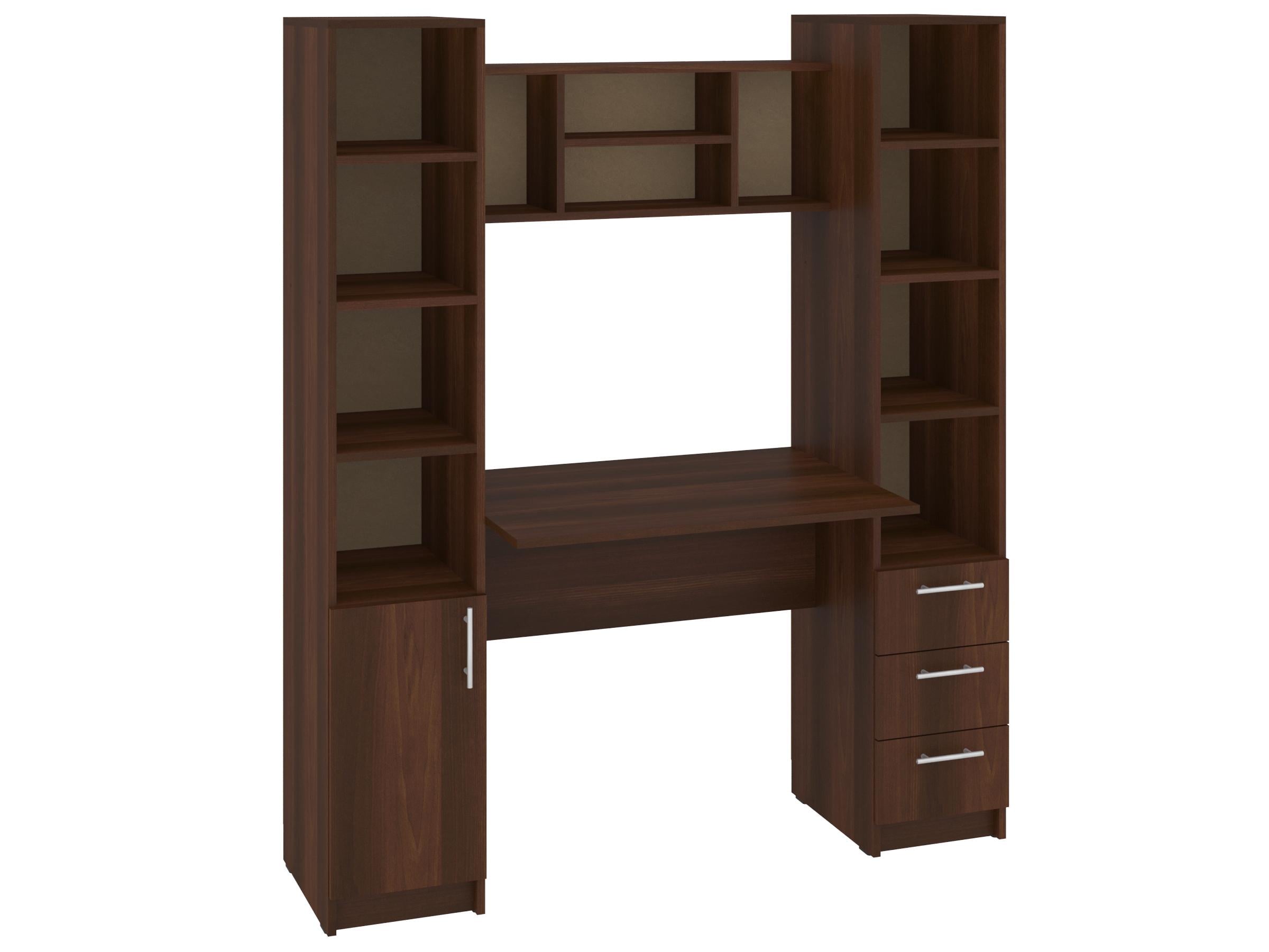 Письменный стол PEHOTIN Гранд 140,5х60х75/168 см Орех (PN-101310)
