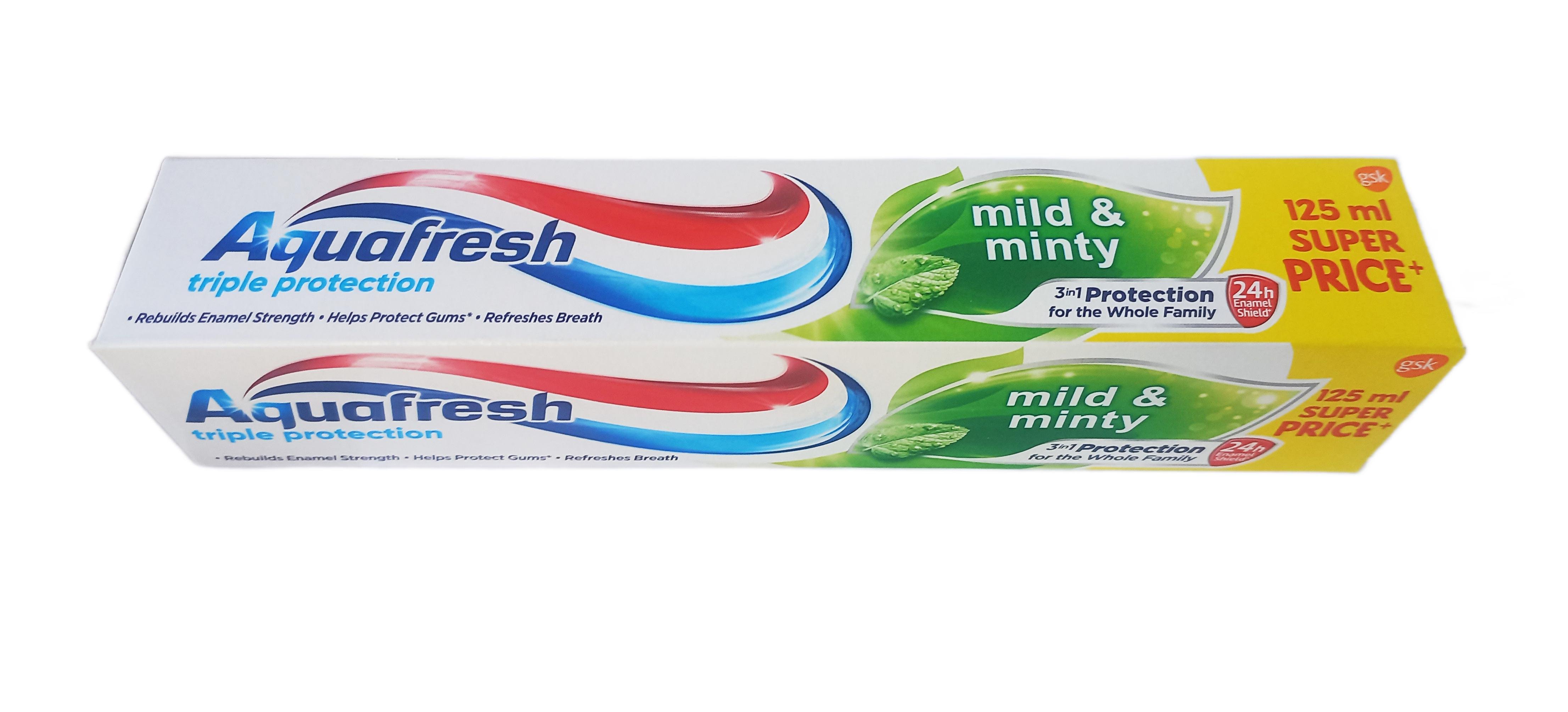 Зубна паста Aquafresh 3в1 м'яка-м'ятна 125 мл (129578)