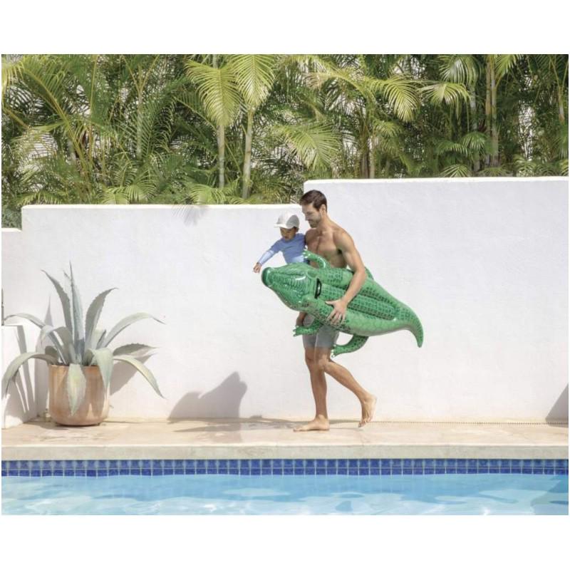 Плотик дитячий надувний Intex 58546 Крокодил для плавання 168х86 см (GT5896) - фото 3 Плотик дитячий надувний Intex 58546 Крокодил для плавання 168х86 см (GT5896) - фото 3