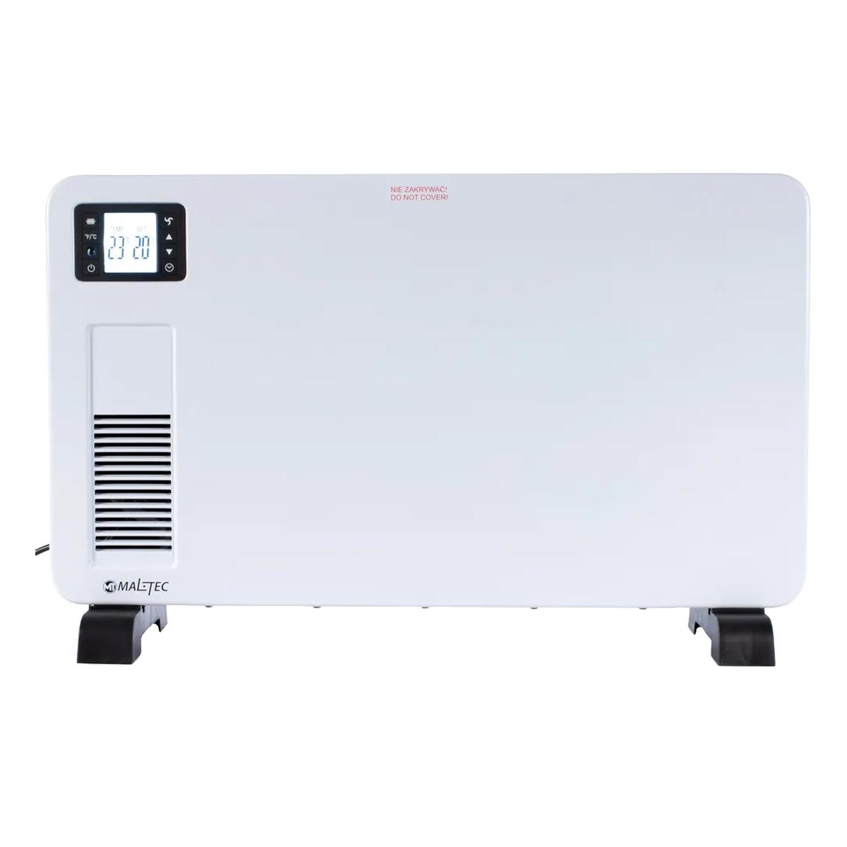 Конвектор-нагрівач з фронтальним обдуванням Maltec CH3500DW 107514 термостат дисплей/пульт ДК 3 режими 2300 Вт Білий - фото 2