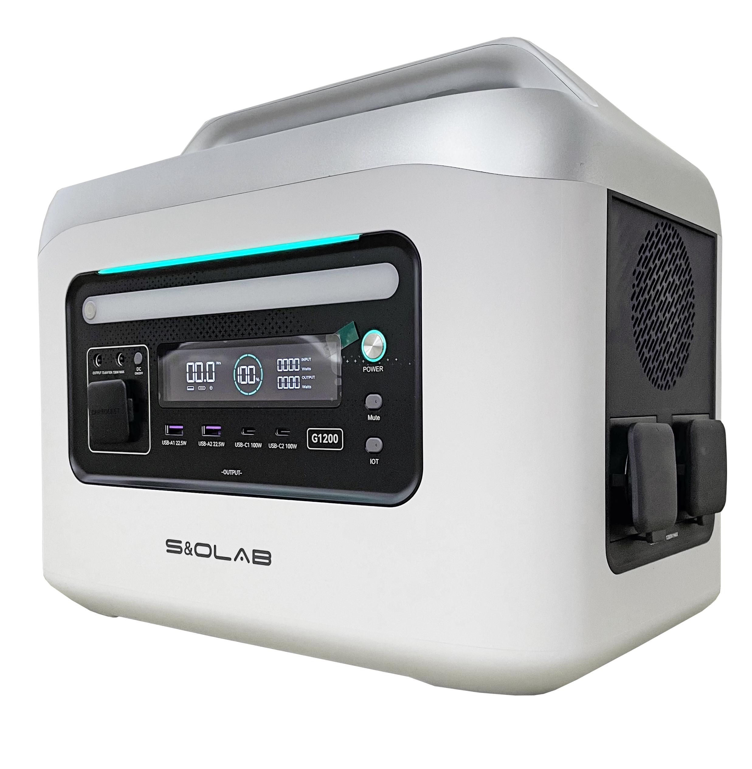 Зарядная станция S&O LAB G1200 BYD 1581 Вт 1024 Вт/ч LiFePO4 с ИБП - фото 2