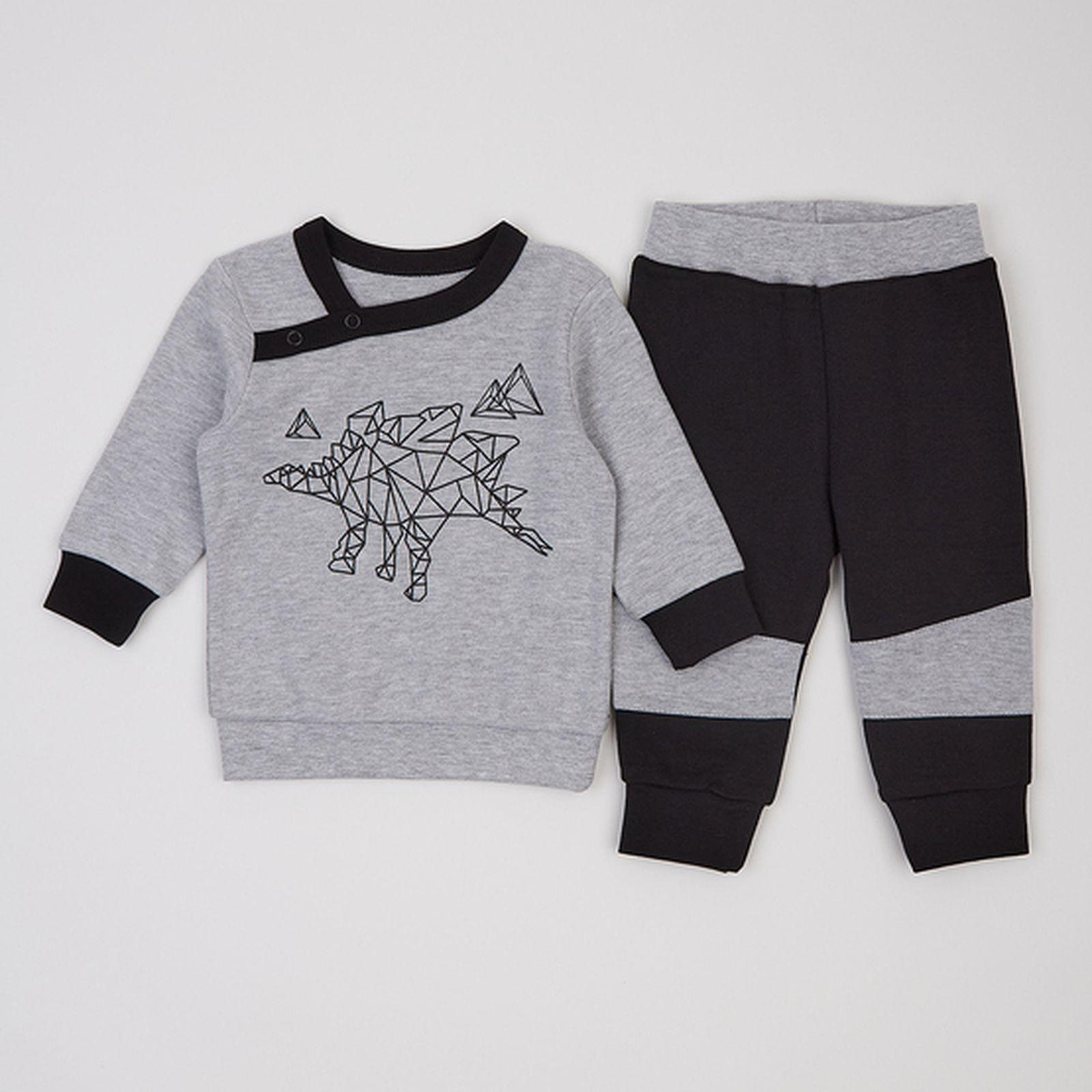 Комплект дитячий ЛяЛя зі світшоту та штанів 74 см (К3ІН012)