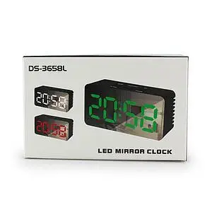 Часы настольные электронные DS-3658 Черный (DS-3658) - фото 7 Часы настольные электронные DS-3658 Черный (DS-3658) - фото 7