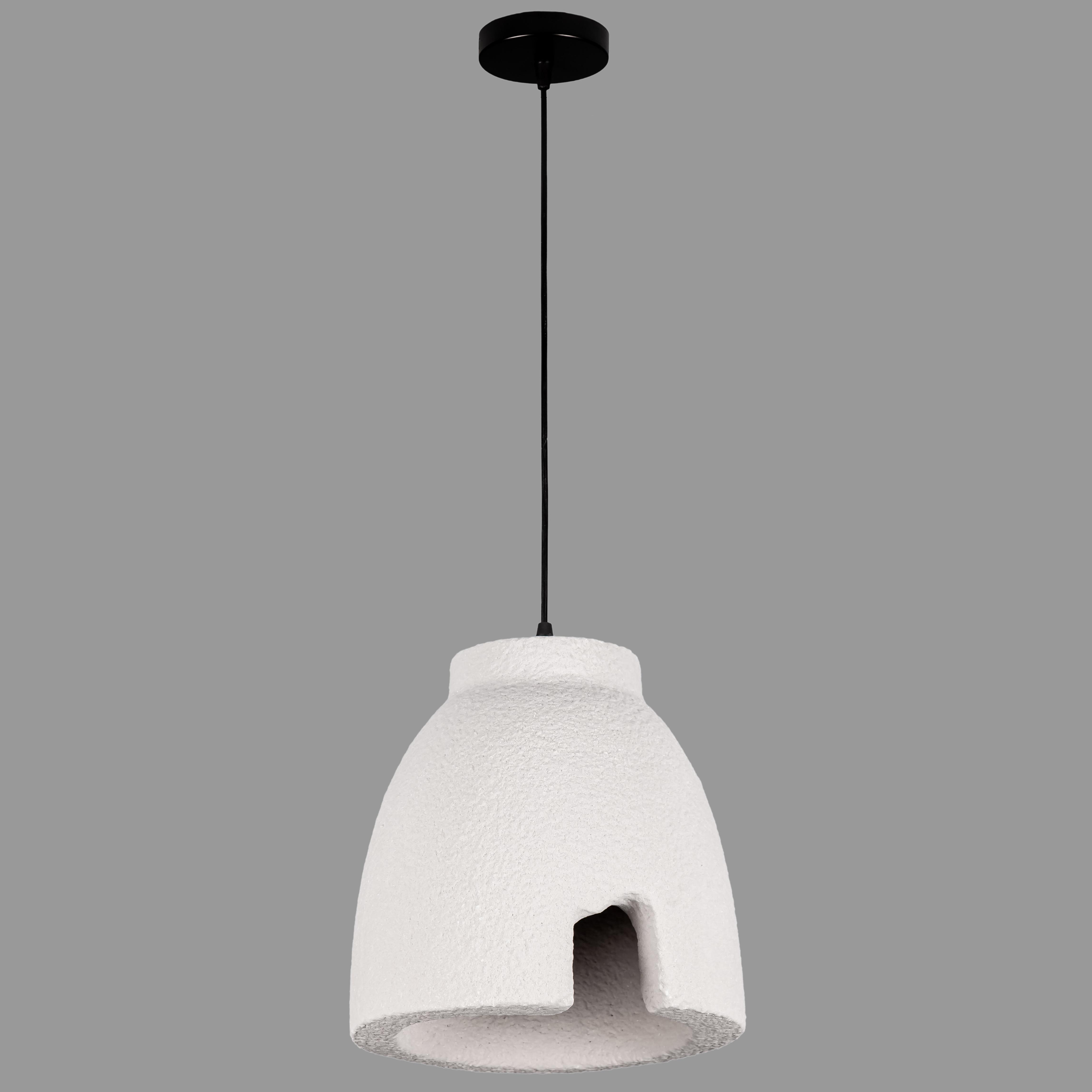 Люстра гипсовая Wabi-Sabi 27 см Серый (909-XL3594 (280) GREY)