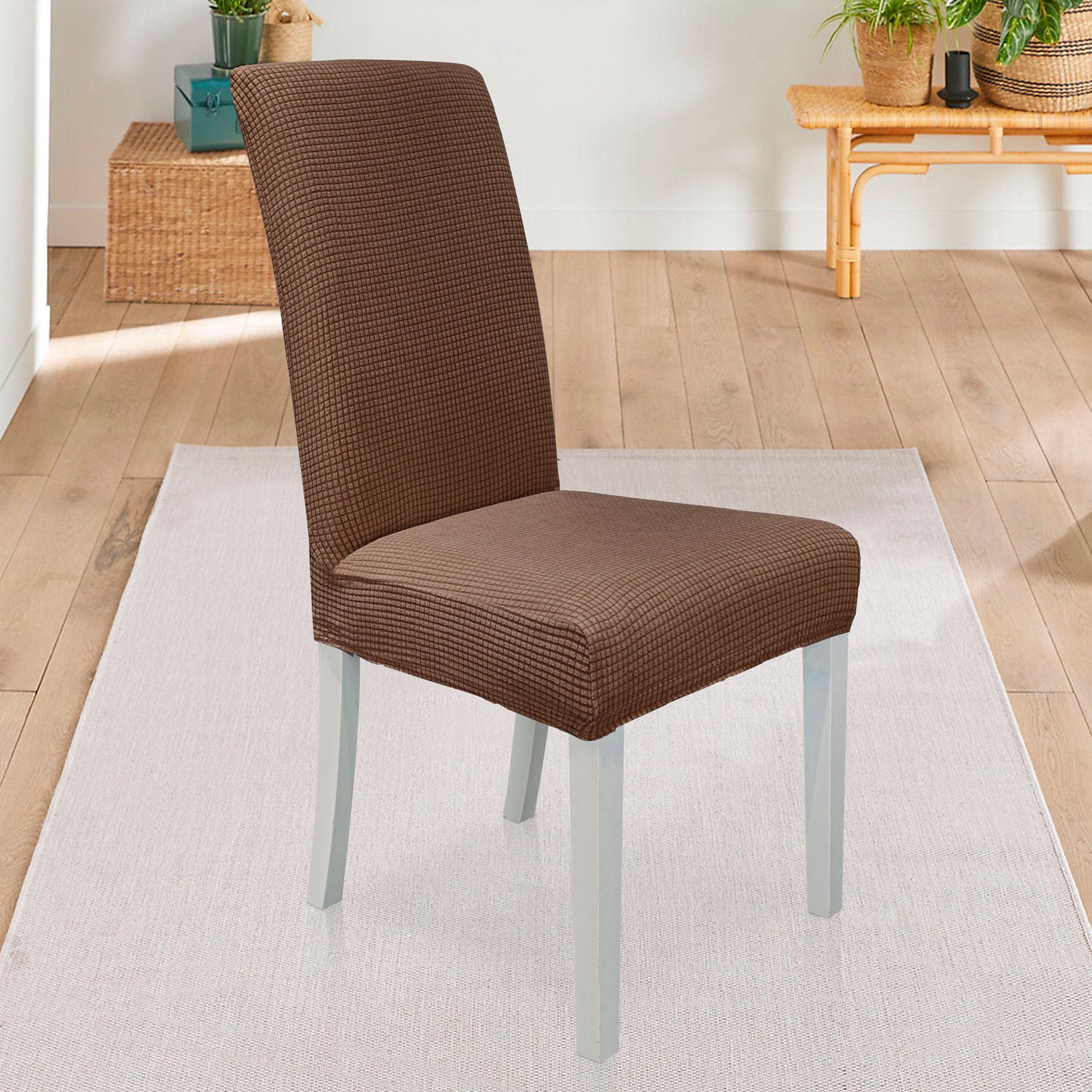 Чохол на стілець Love You Corn Fleece універсальний Коричневий (83182)