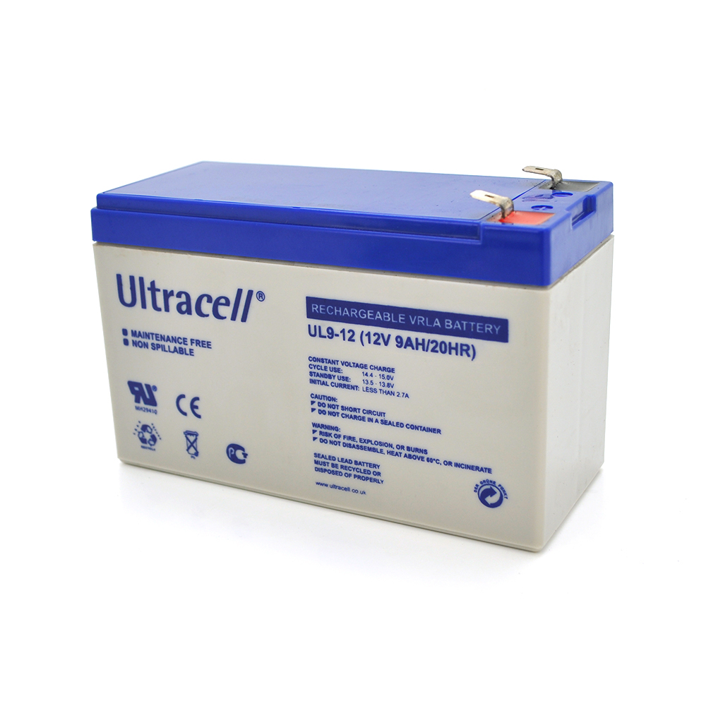 Аккумулятор Ultracell UXL9-12 AGM 12V 9 Ah для ИБП и солнечных установок (29378) Аккумулятор Ultracell UXL9-12 AGM 12V 9 Ah для ИБП и солнечных установок (29378)