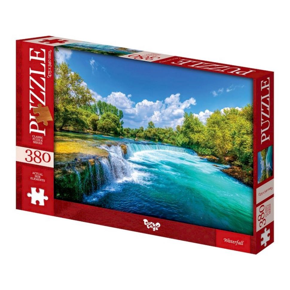 Пазлы классические Danko Toys Водопад 380 эл. Красный (IP-177-P-302) Пазлы классические Danko Toys Водопад 380 эл. Красный (IP-177-P-302)