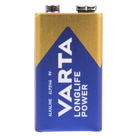 Батарейка Varta Longlife Power 9V/6LR61 (4922 121411) - фото 2