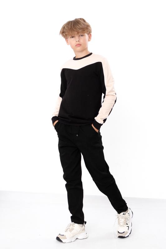 Штани для хлопчика підліткові Носи Своє р. 12 Чорний (11827) Штани для хлопчика підліткові Носи Своє р. 12 Чорний (11827)