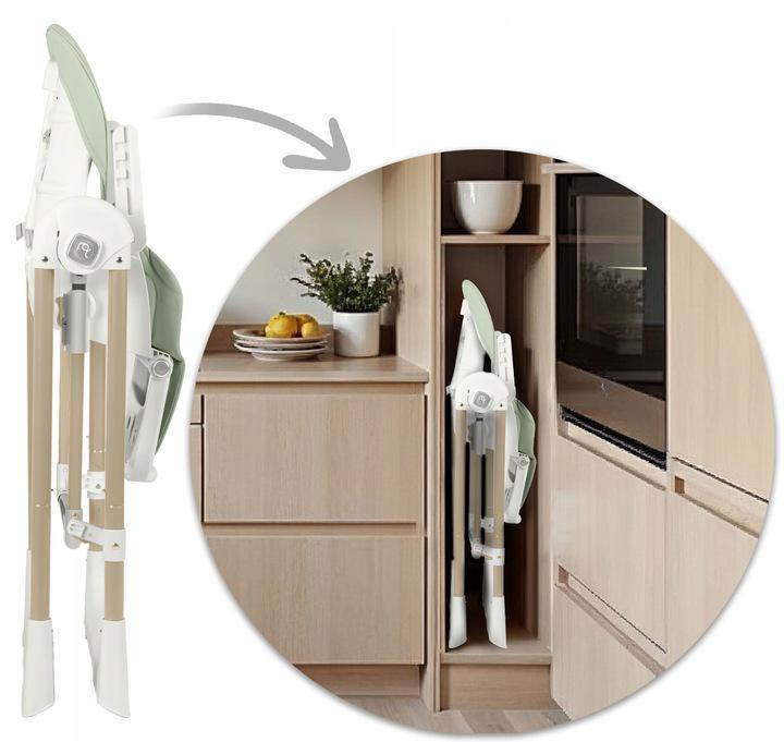 Стульчик-качели для кормления Nukido Elite 3в1 Green (700803) - фото 9 Стульчик-качели для кормления Nukido Elite 3в1 Green (700803) - фото 9