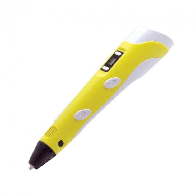 ЗD ручка з LCD дисплеєм Draw Your Dream Pen 2 Жовтий (Pen-2Y)