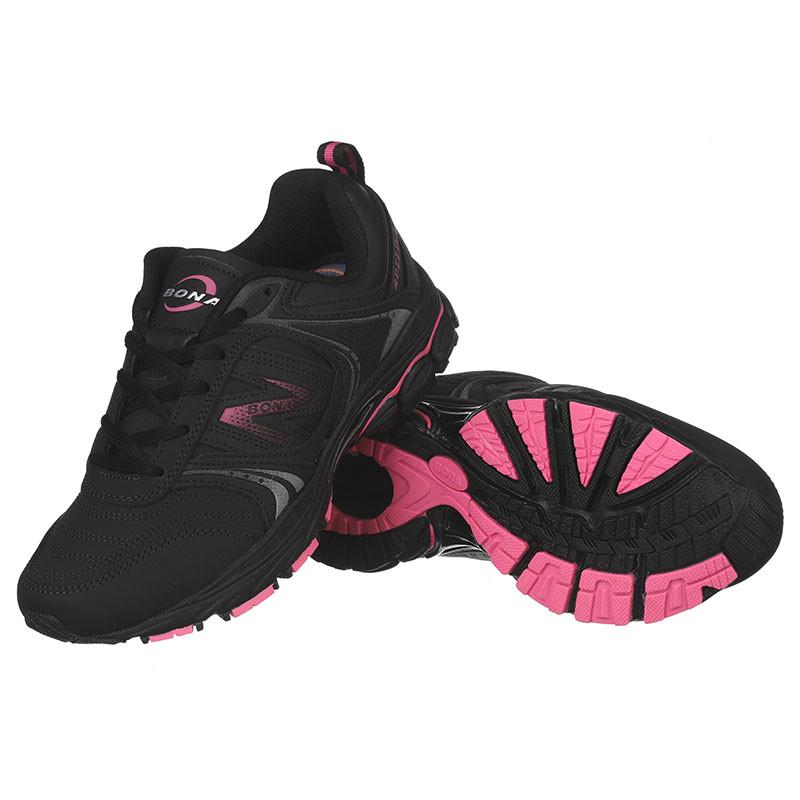 Кросівки жіночі Bona 675S-2 нубук р. 39 Чорний (03073) - фото 4