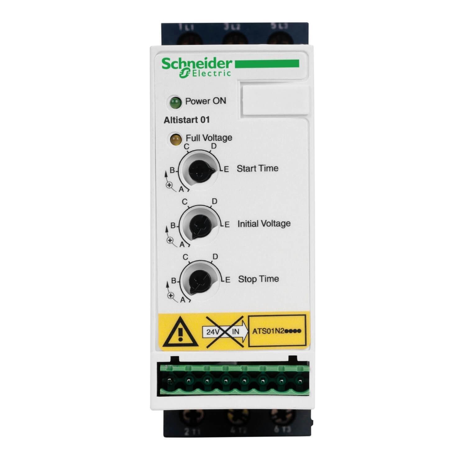 Пристрій плавного пуску Schneider Electric ATS01 6A 400V (ATS01N206QN)