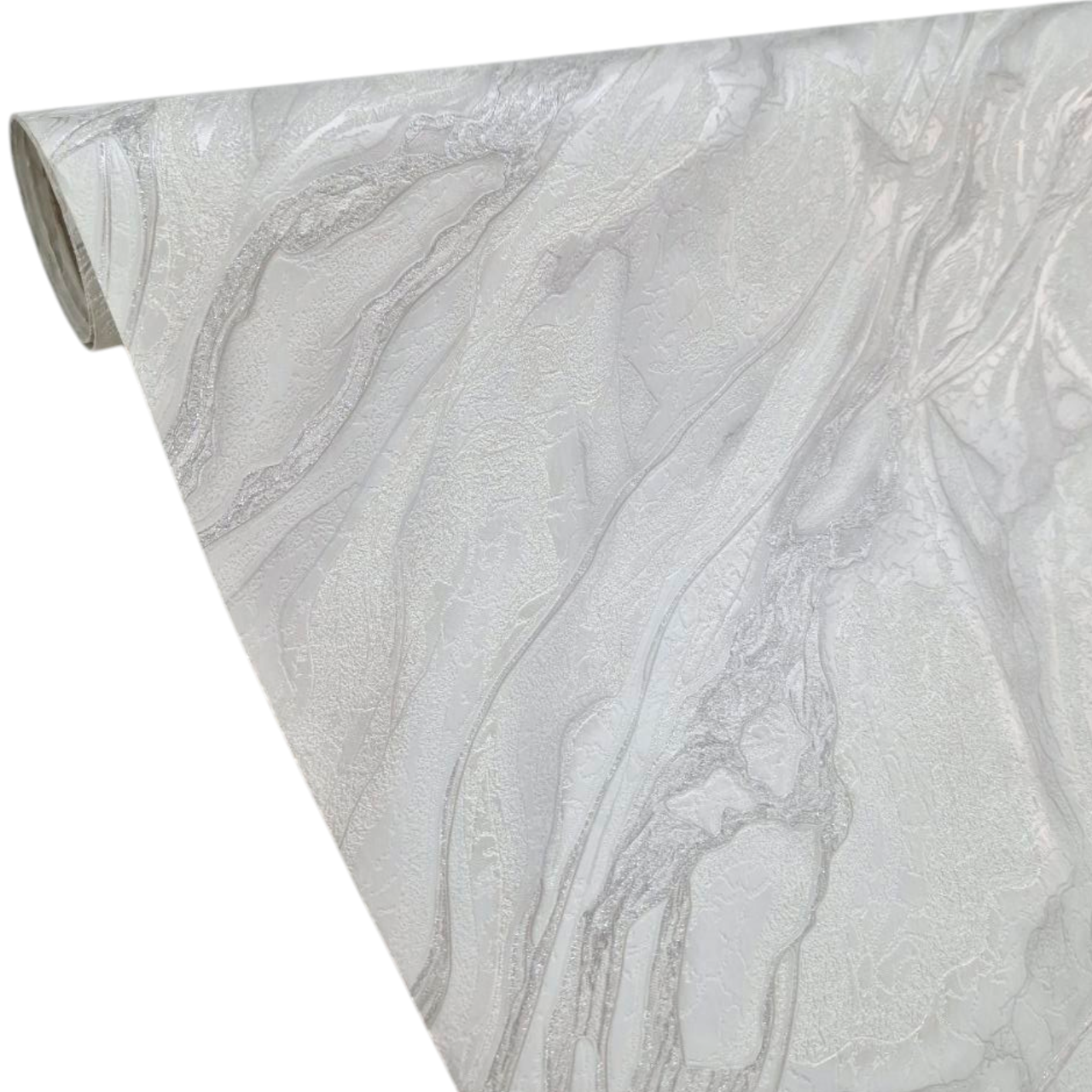 Обои виниловые Славянские Обои для кухни/гостиной/спальни/коридора 0,53x10,05 м Белые/Серый (5848-03) Обои виниловые Славянские Обои для кухни/гостиной/спальни/коридора 0,53x10,05 м Белые/Серый (5848-03)