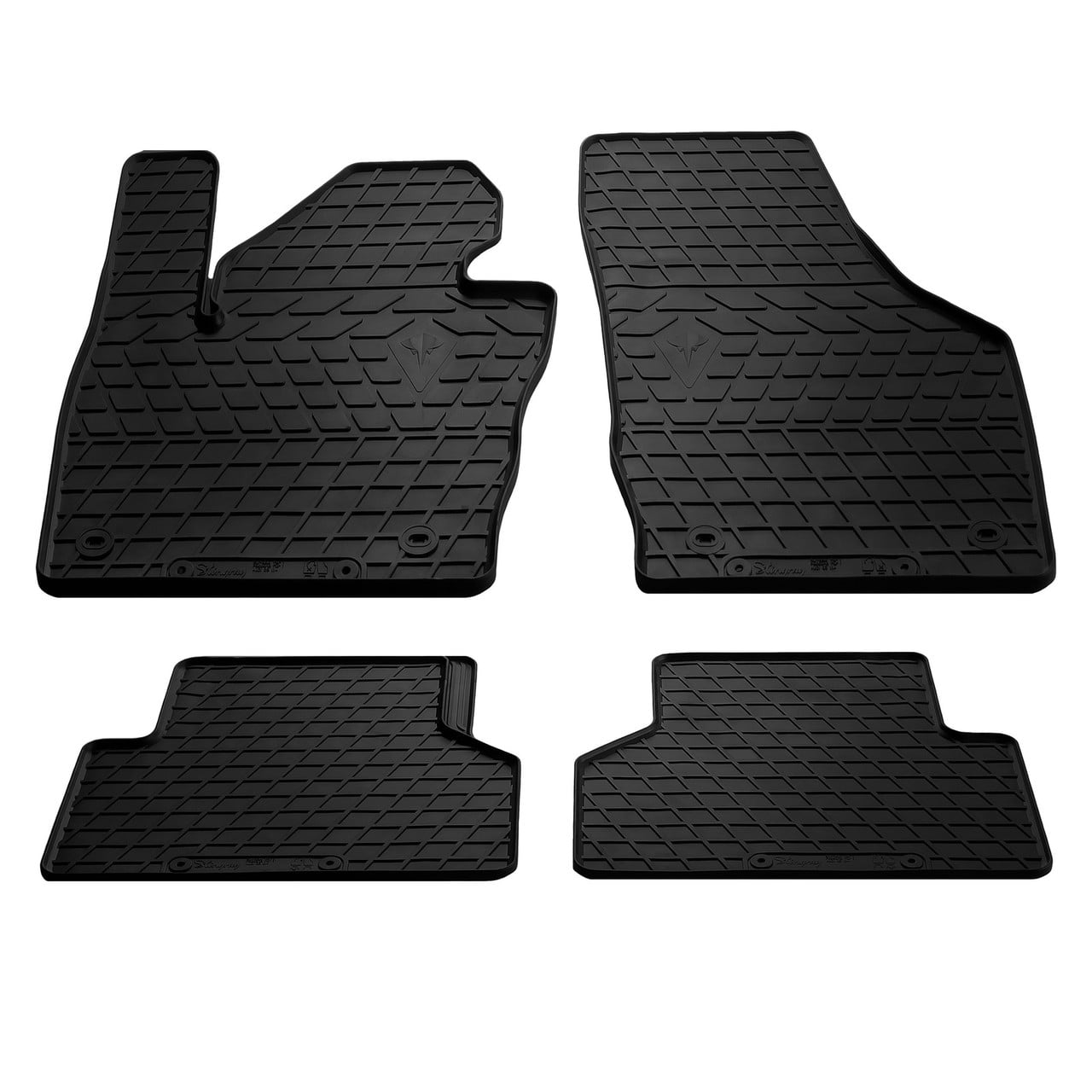 Коврики автомобильные Stingray для Audi Q3 8U 2011- г. 4 шт. Черный (1545547967)