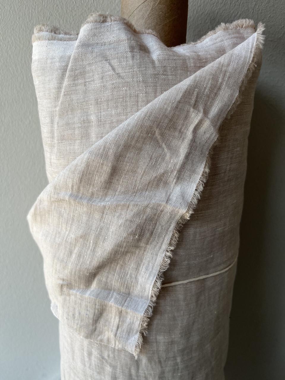 Тканина LINEN PLUS 100% льон 145 см 44/133 Меланж
