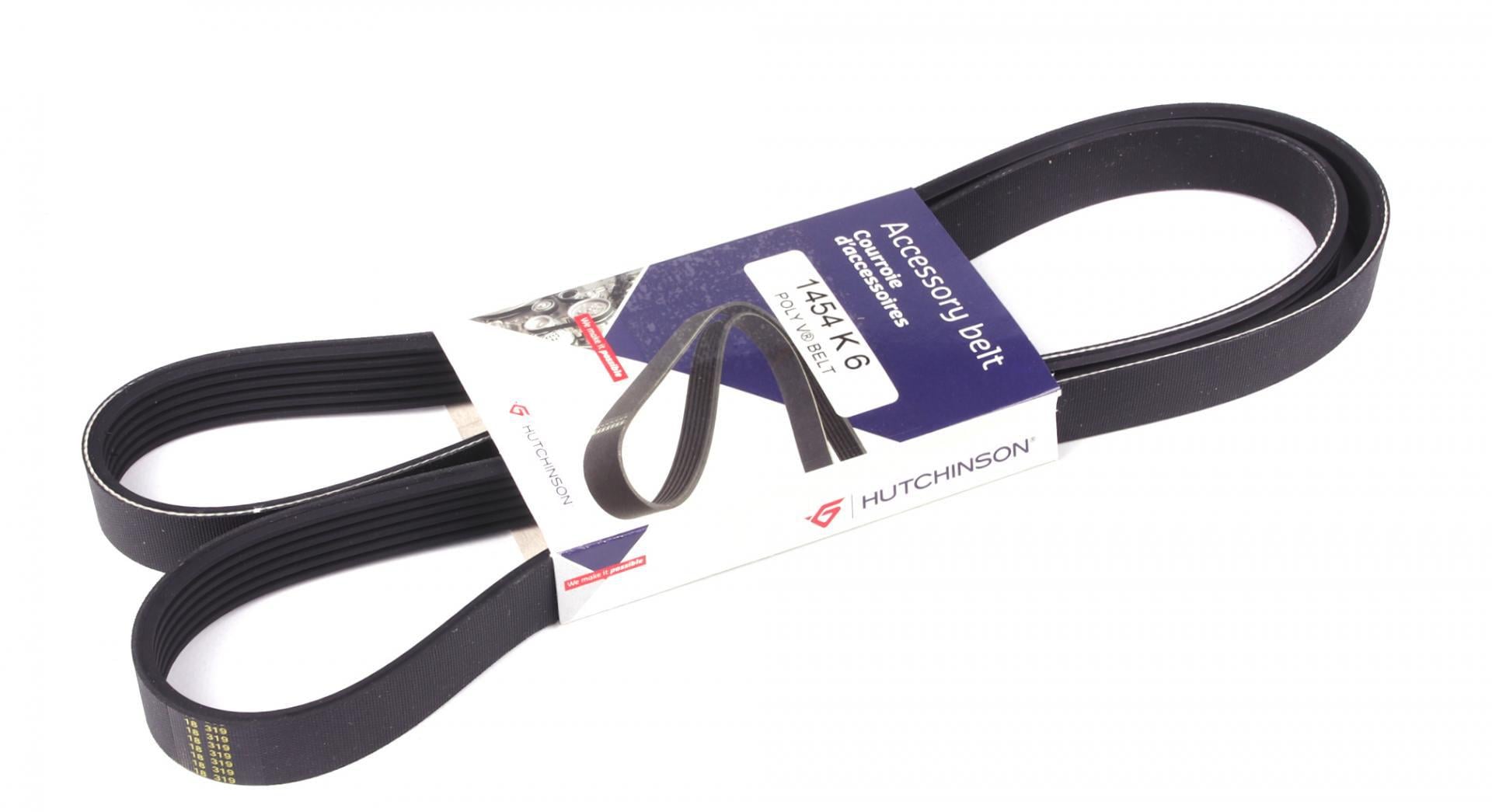 Ремень генератора HUTCHINSON для Peugeot/Citroen 1.4i (6PK1454 1454 K 6)