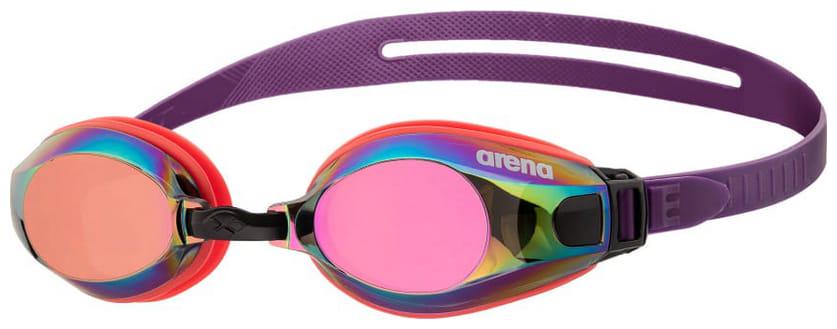 Очки для плавания Arena ZOOM X-FIT MIRROR OFSM Коралловый/Синий/Фиолетовый (38100172)