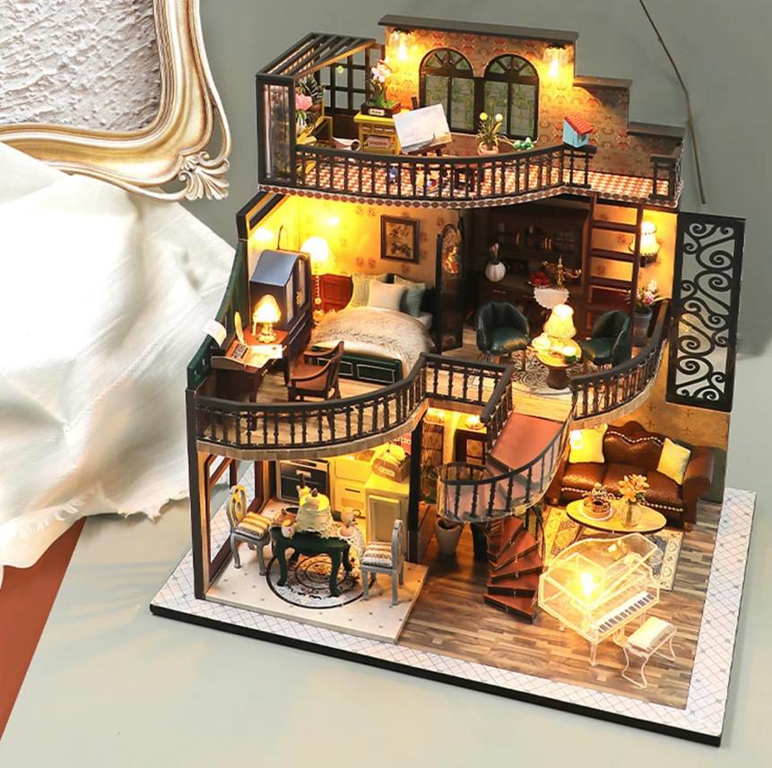 Конструктор-румбокс DIY House Будинок з антикваріатом 25х17х24 см (2104618652) - фото 8 Конструктор-румбокс DIY House Будинок з антикваріатом 25х17х24 см (2104618652) - фото 8