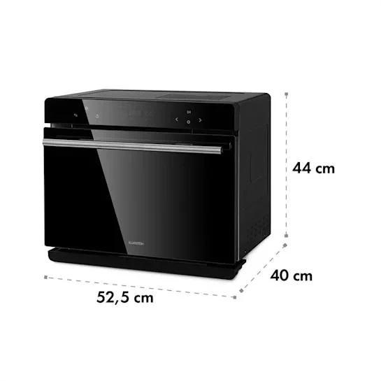 Духовка паровая KLARSTEIN MasterFresh 230 °C 24 л Черный (10033284) - фото 10