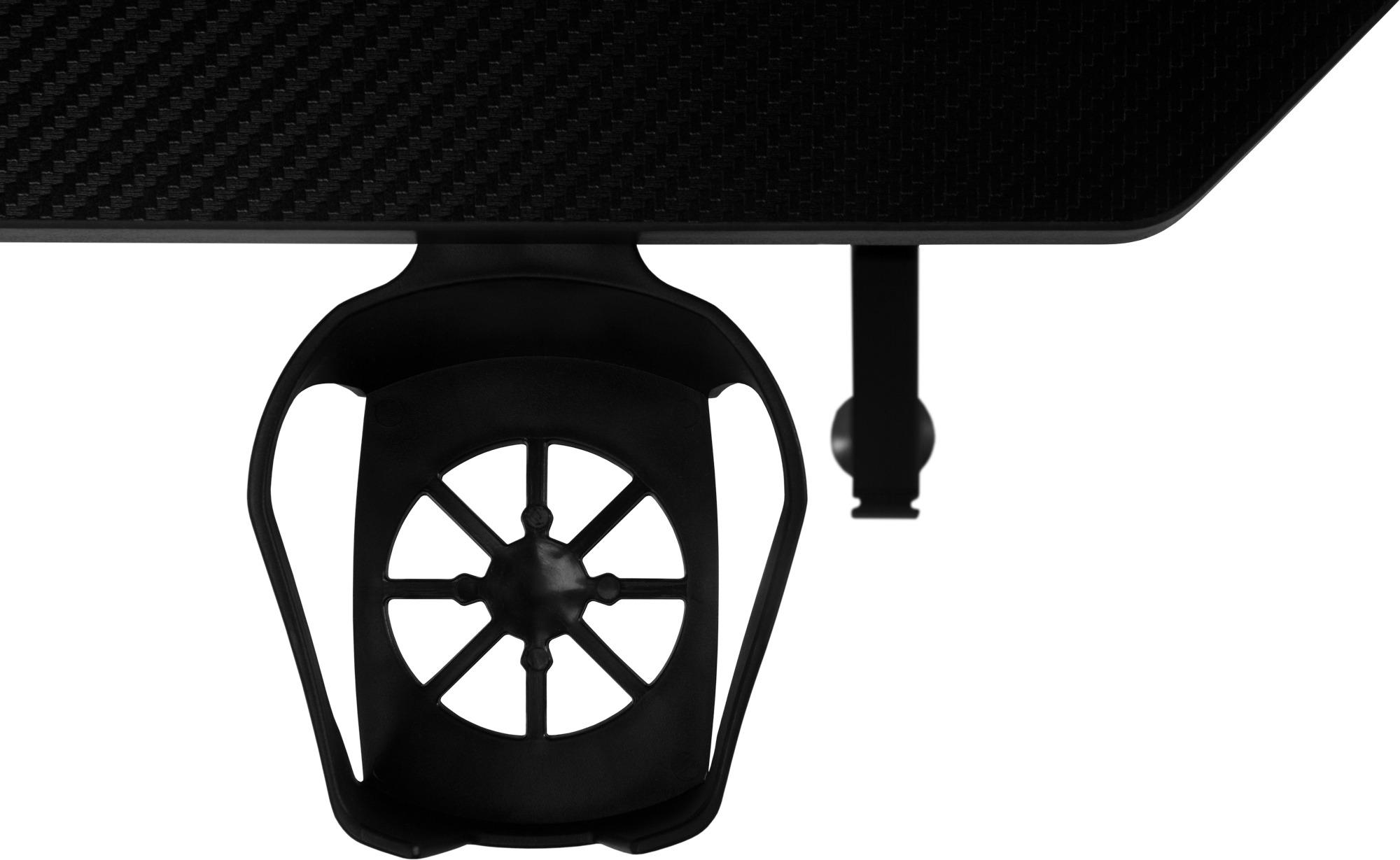 Компьютерный стол GT Racer T-1213 120x60x73 см Black (1518) - фото 17 Компьютерный стол GT Racer T-1213 120x60x73 см Black (1518) - фото 17