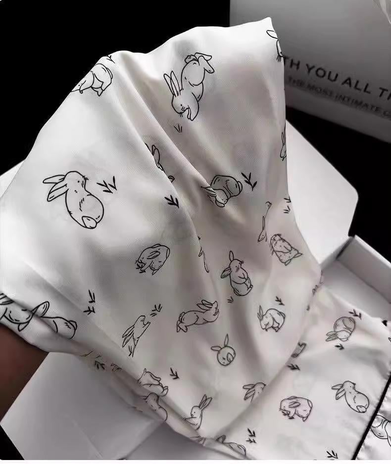 Пижама женская White rabbit Vogue Style Белый - фото 6 Пижама женская White rabbit Vogue Style Белый - фото 6