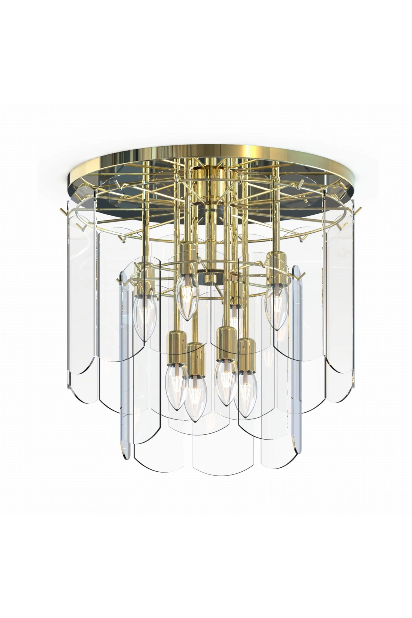 Люстра Zuma Line NIRA (MX3523-8M-EGN)