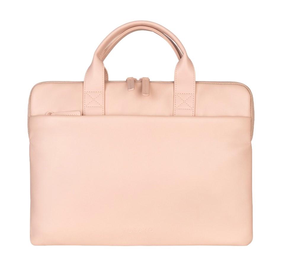 Сумка Tucano Isotta нейлоновая с полиуретаном со съемным ремешком 13-14" Розовый (26525455)