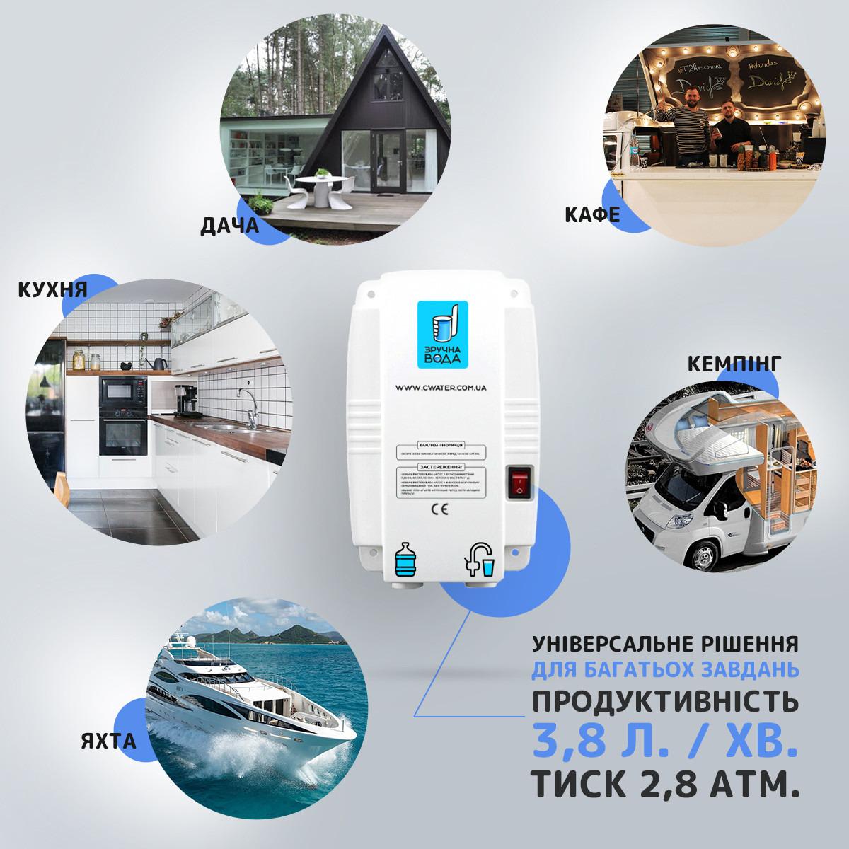 Електрична помпа для бутильованої води SBT group без змішувача з подвійною забірною штангою (CW-2) - фото 6 Електрична помпа для бутильованої води SBT group без змішувача з подвійною забірною штангою (CW-2) - фото 6