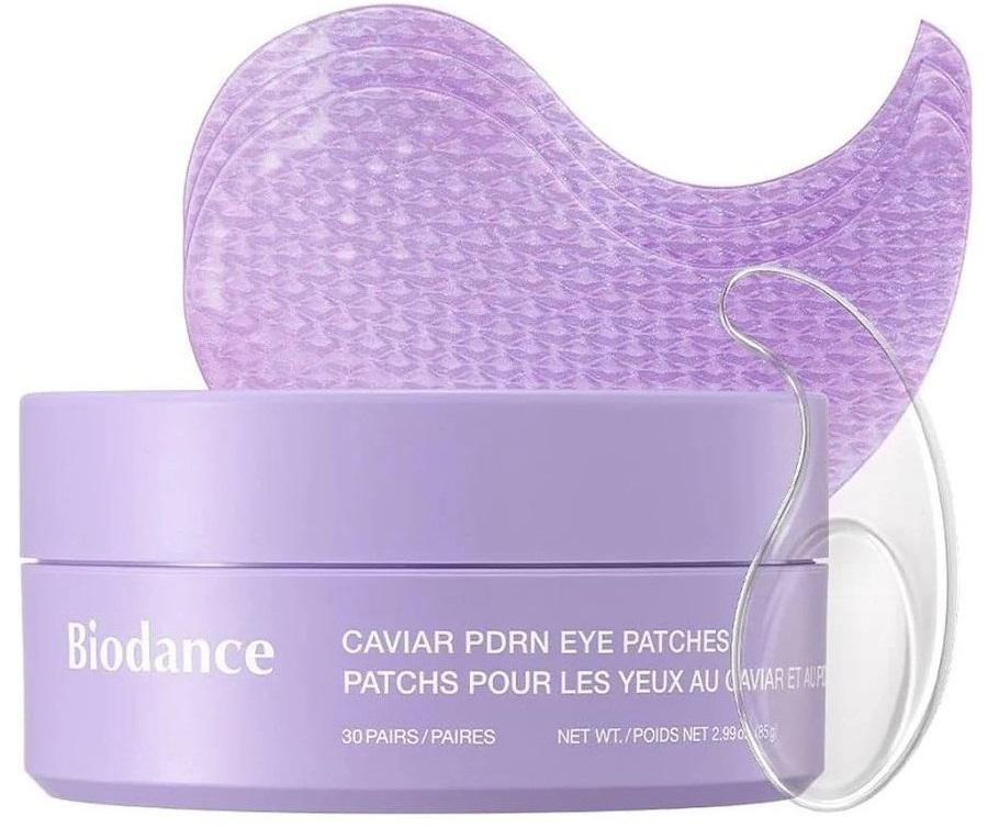 Патчи гидрогелевые с икрой и PDRN для упругости и питания Biodance PDRN EYE PATCHES 30 шт.
