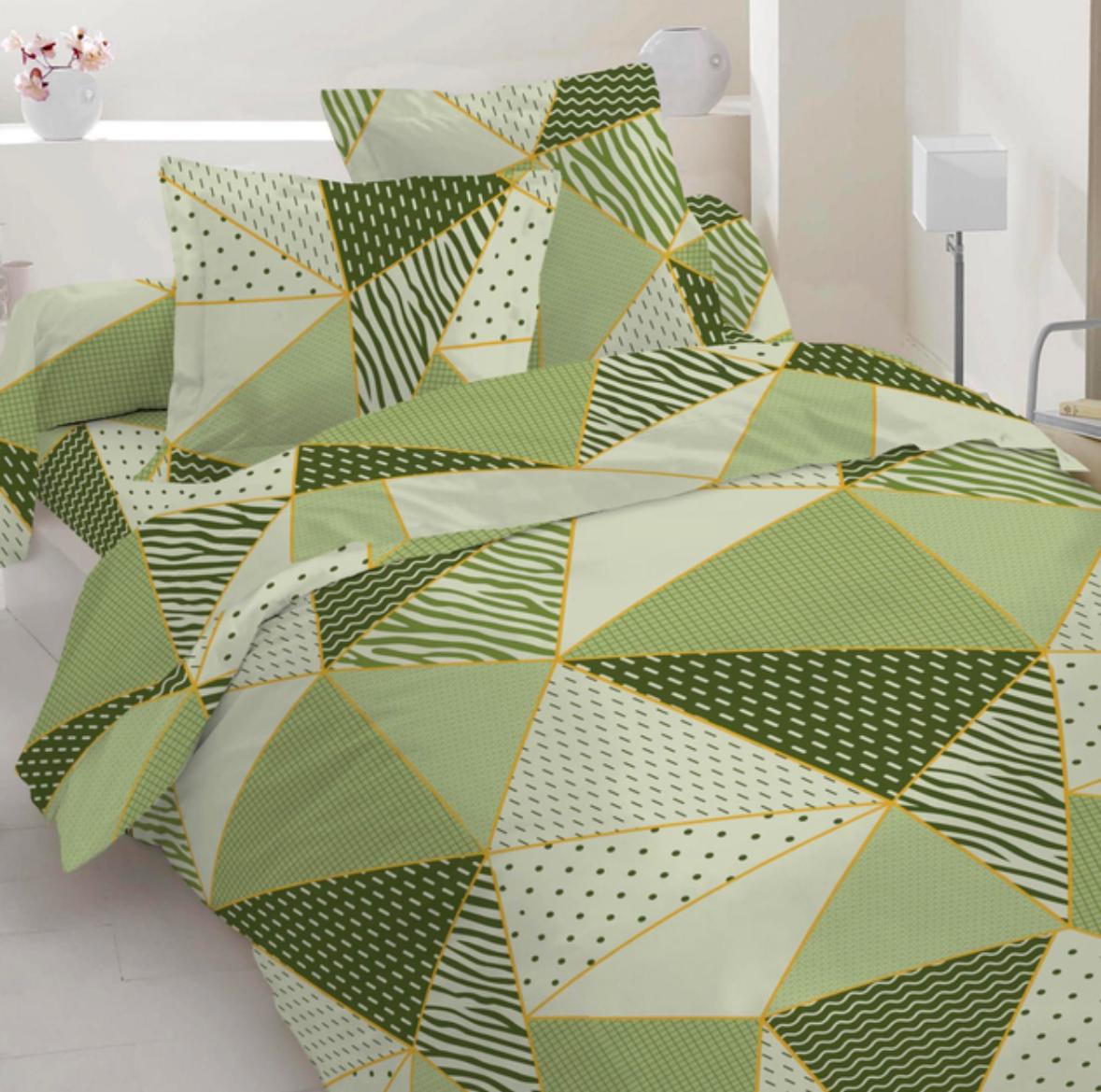 Комплект постільної білизни Vital Textile Голд Люкс бязь євро 200х220 (BLе-1042)