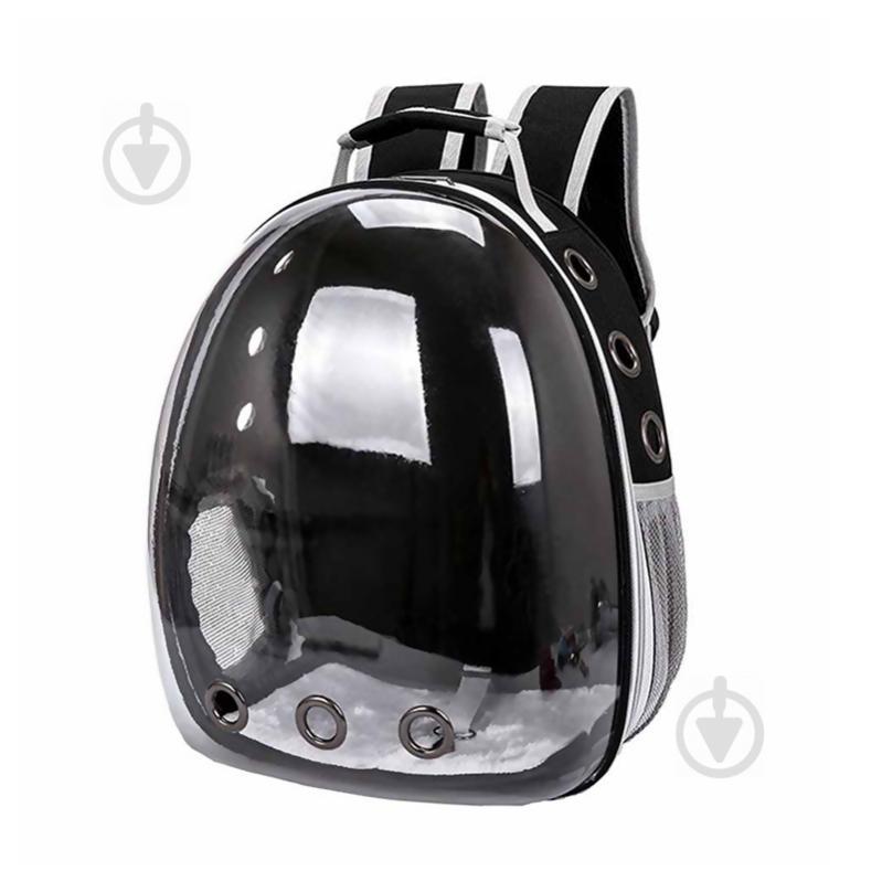 Рюкзак-переноска для кошек Taotaopets 253304 Panoramic 35*25*42cm Black