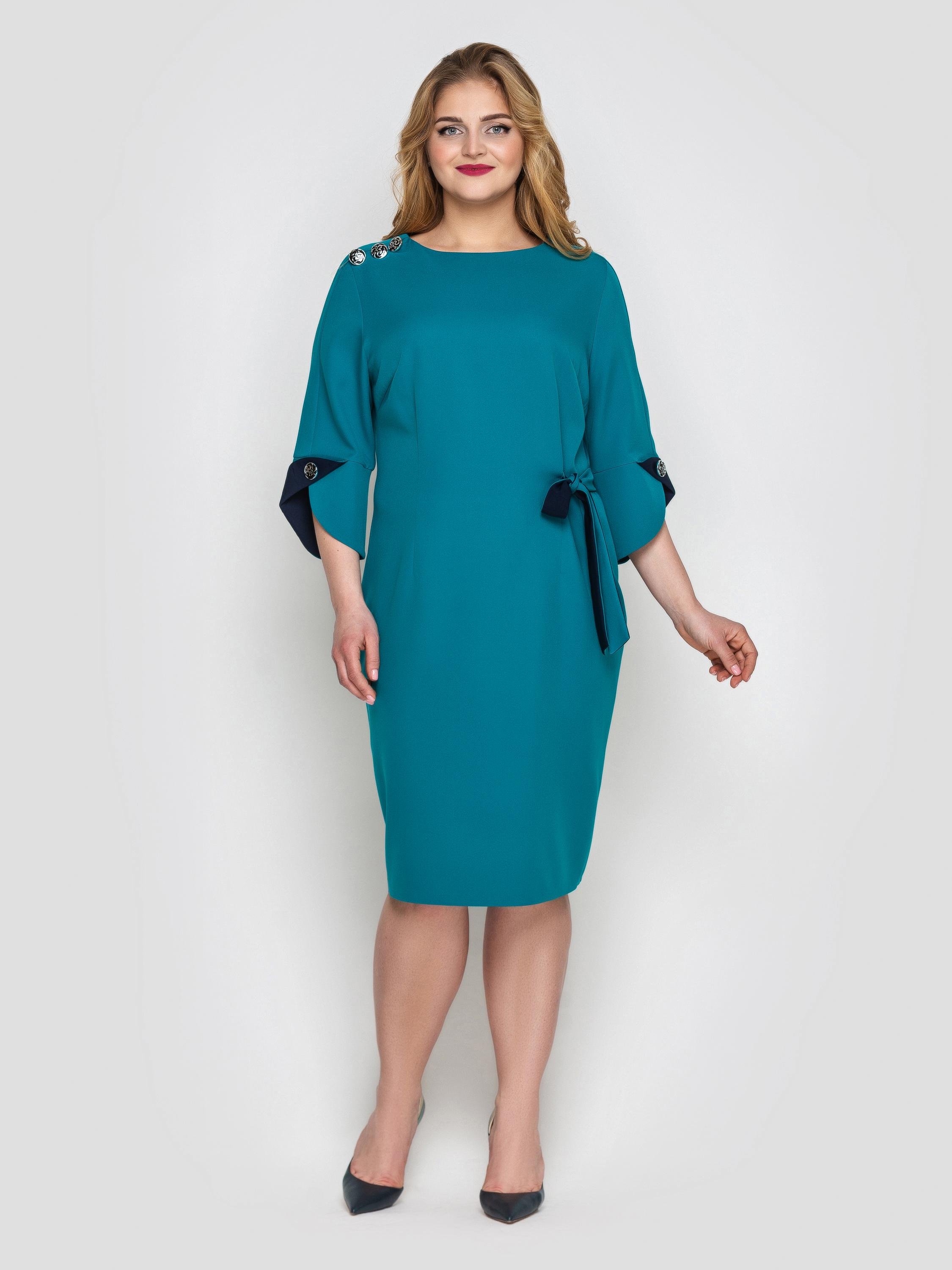 Платье VLAVI Джулия р. 52 Бирюзовый (121801-52)