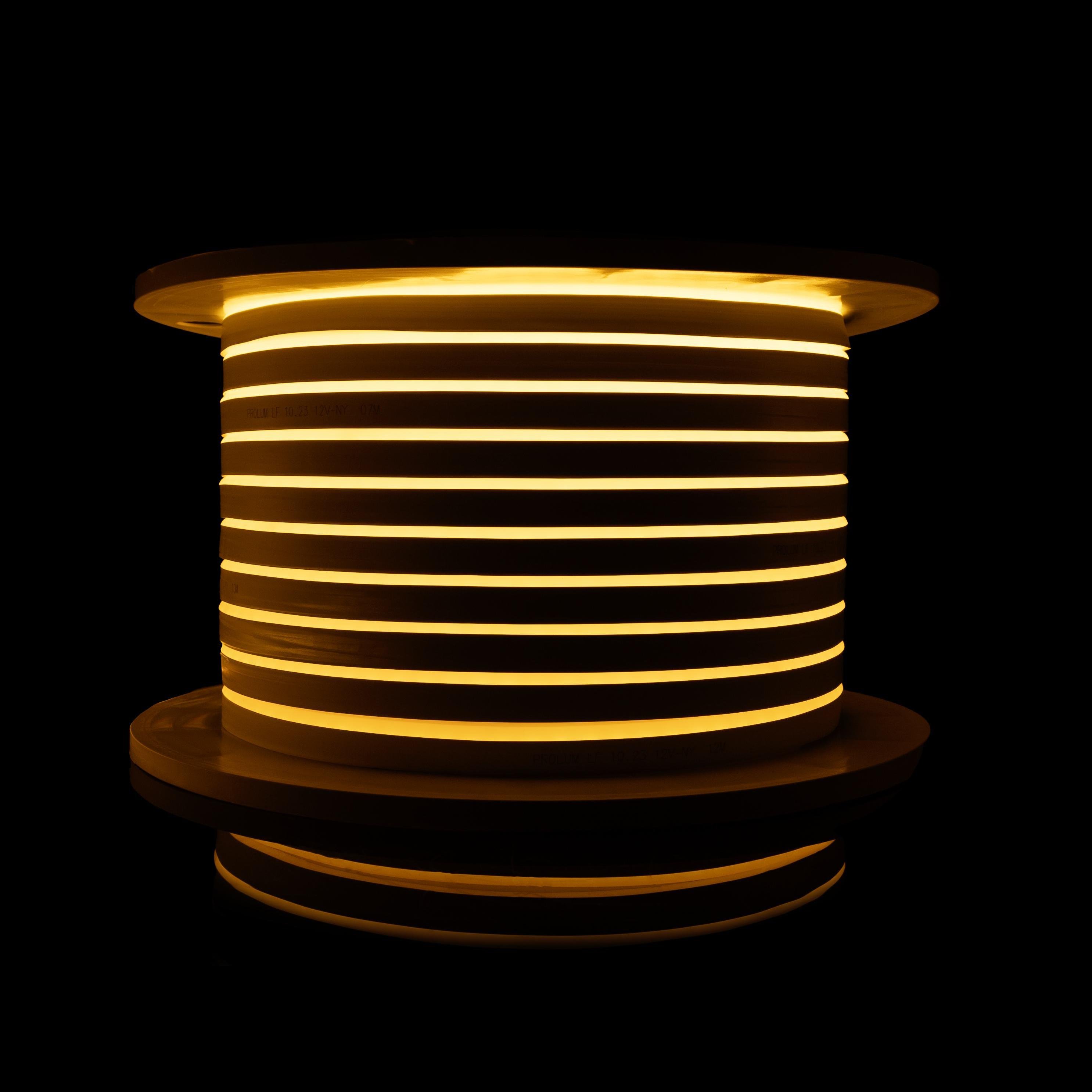 Светодиодная лента неоновая Prolum Series LF 8x16 IP68 12V Желтый (120070) - фото 2 Светодиодная лента неоновая Prolum Series LF 8x16 IP68 12V Желтый (120070) - фото 2