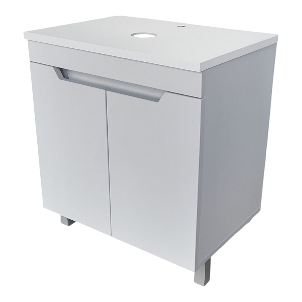 Тумба підлогова пластикова TheMix Кварта 50 см White (2514)