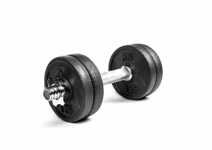 Гантель розбірна металева RN-Sport 6 кг (RN_QTR06) Гантель розбірна металева RN-Sport 6 кг (RN_QTR06)