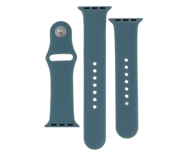 Ремешок Silicone Two-Piece для Apple Watch 55 38/40 мм Pine green