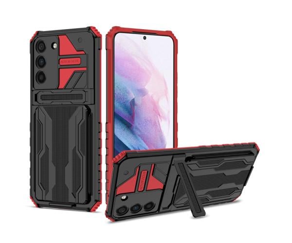 Чехол-накладка Armor Case with Card Slot для Samsung Galaxy S23 Plus Красный