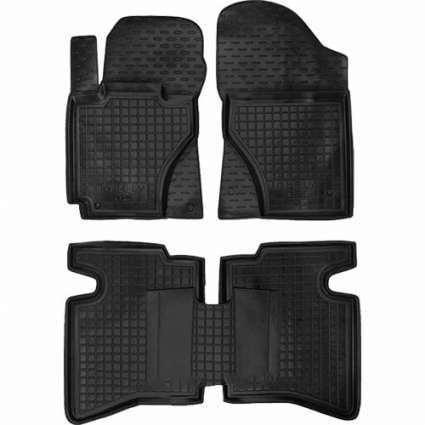 Килимки автомобільні у салон AVTO-Gumm для Geely GC6 2014- поліуретан Чорний (11451 Avto-Gumm)