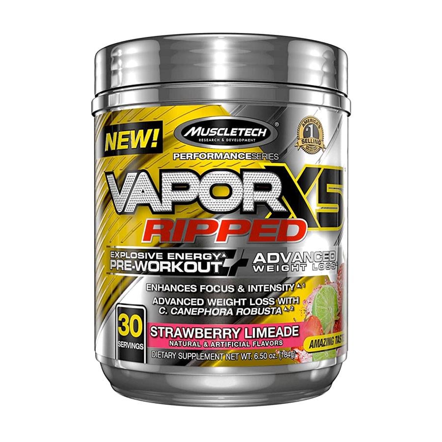 Бустери тестостерона VaporX5 Ripped Strawberry Limeade 184 g