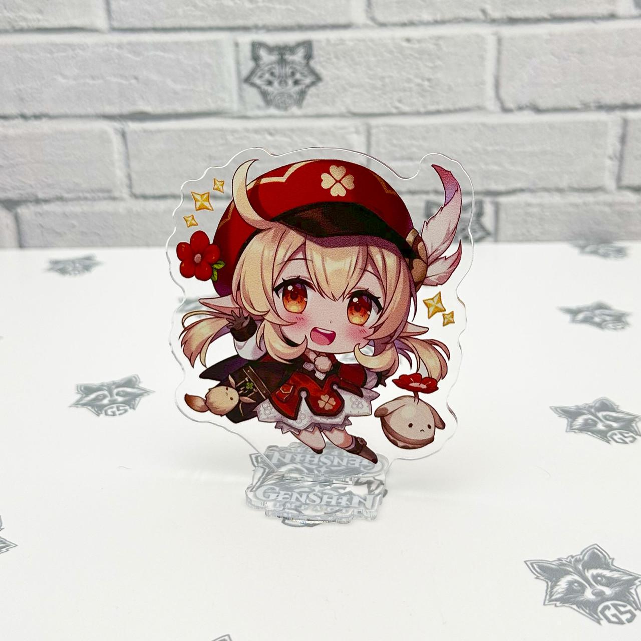 Фигурка коллекционная акриловая Chibi Genshin Impact Кли 10 см (2220326762)