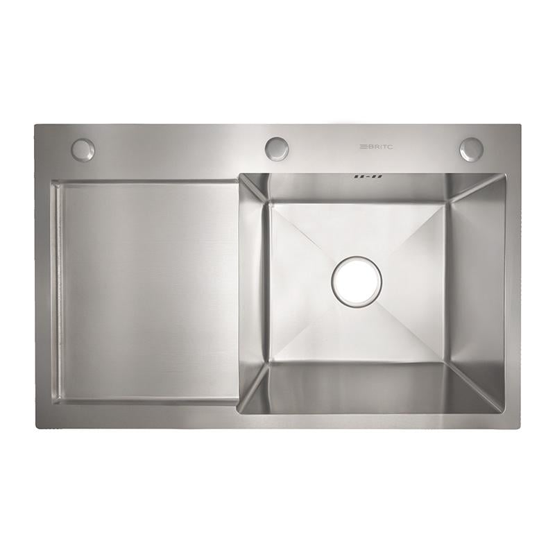 Кухонная мойка Britc HM HS7848R Нержавеющая сталь