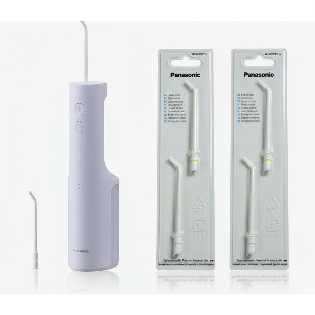 Іригатор Panasonic EW-DJ26-A321-AS4 з 6 насадками Іригатор Panasonic EW-DJ26-A321-AS4 з 6 насадками