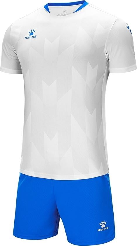 Комплект футбольной формы детский KELME BURGOS 8251ZB3003.9100 150 см Бело-синий