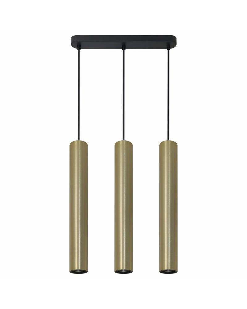 Люстра Polux 326164 Lungomare для встановлення над столом/барною стійкою GU10 3x10W IP20 Золотий (24403302) - фото 1 Люстра Polux 326164 Lungomare для встановлення над столом/барною стійкою GU10 3x10W IP20 Золотий (24403302) - фото 1