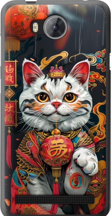 Чехол на Huawei Y3II / Y3 2 China Cat v2 (6135u-495-42517)