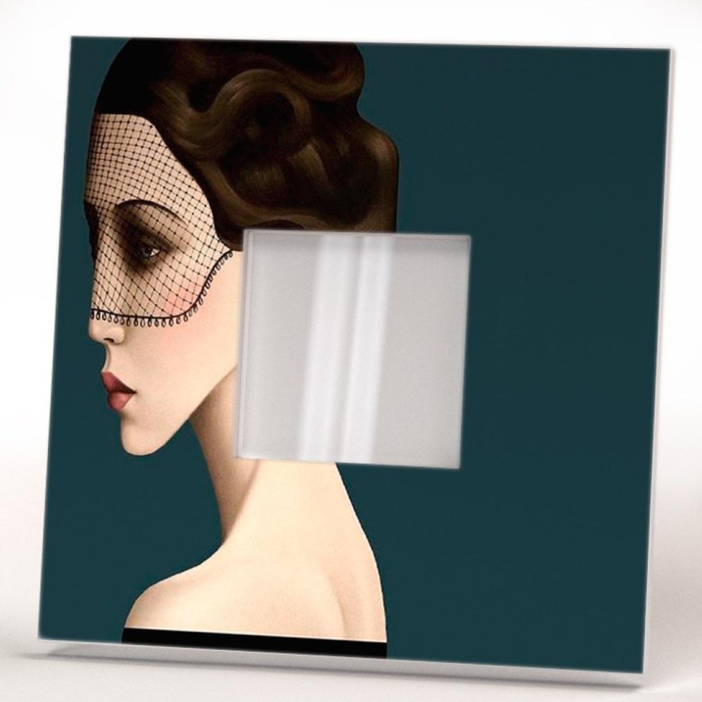 Дзеркало декоративне Фатальна красуня 260х260 мм (M00218) - фото 2 Дзеркало декоративне Фатальна красуня 260х260 мм (M00218) - фото 2