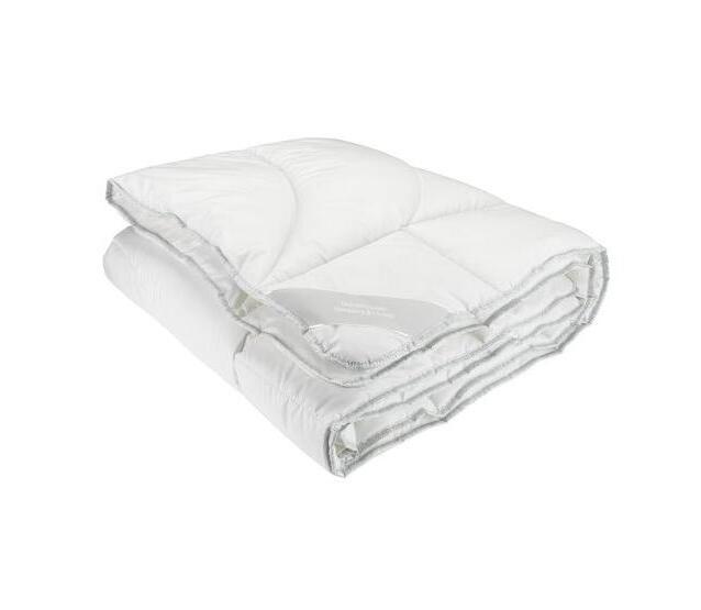 Одеяло двуспальное 200x220 см 1500 г Белый (12317655)