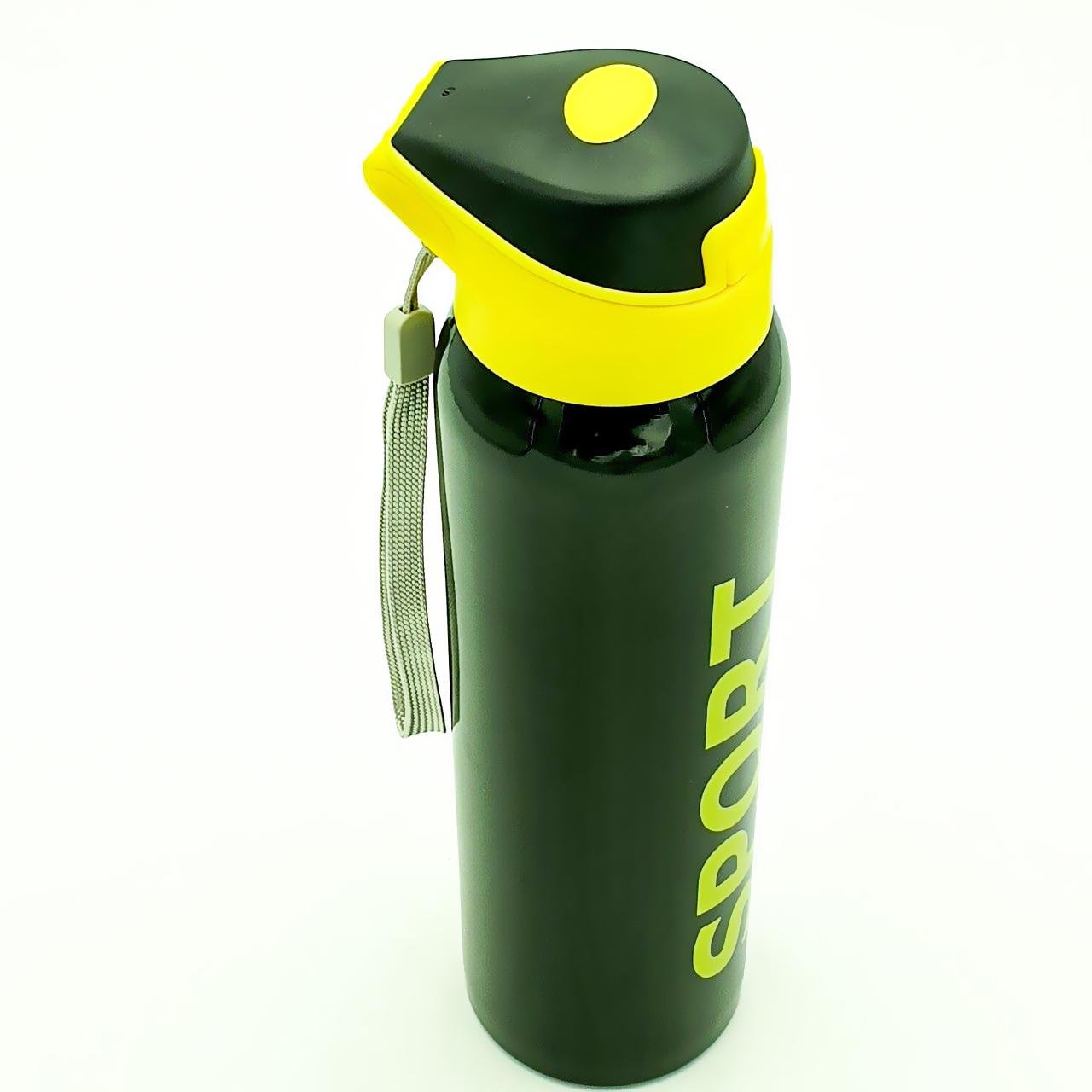 Термос UKC Sport EL 563 с трубочкой и поилкой 350 мл Черный (770104ER)