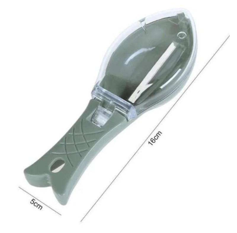 Рыбочистка с контейнером для чешуи Серый (2326) - фото 3 Рыбочистка с контейнером для чешуи Серый (2326) - фото 3